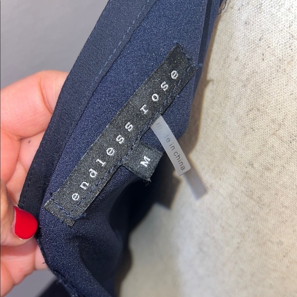 Endless rose Elegant Black and White Dress Size Medium - Picture 4 of 14